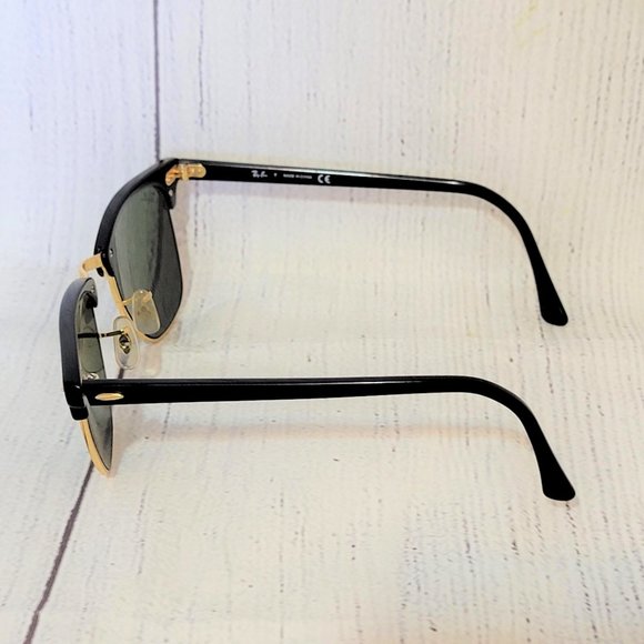 Ray-Ban Clubmaster Classic RB3016 Black Frame - Picture 3 of 6